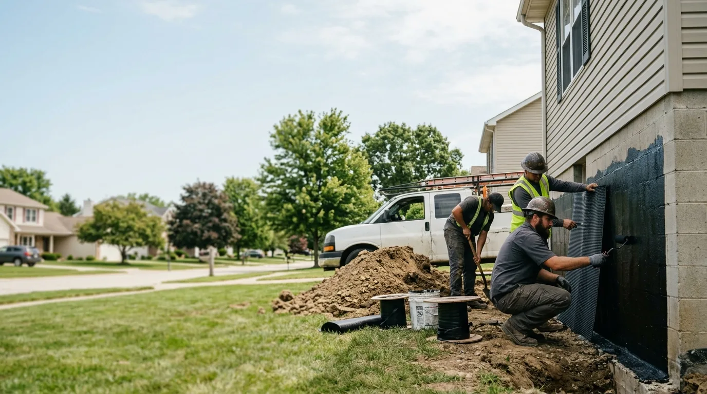 Basement Waterproofing in West Liberty, IA near me